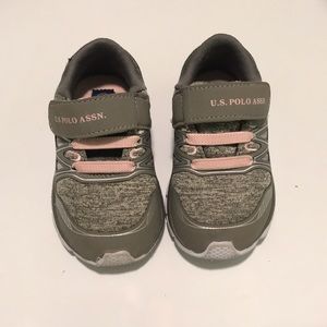 *BOGO SALE* Polo grey toddler tennis shoes